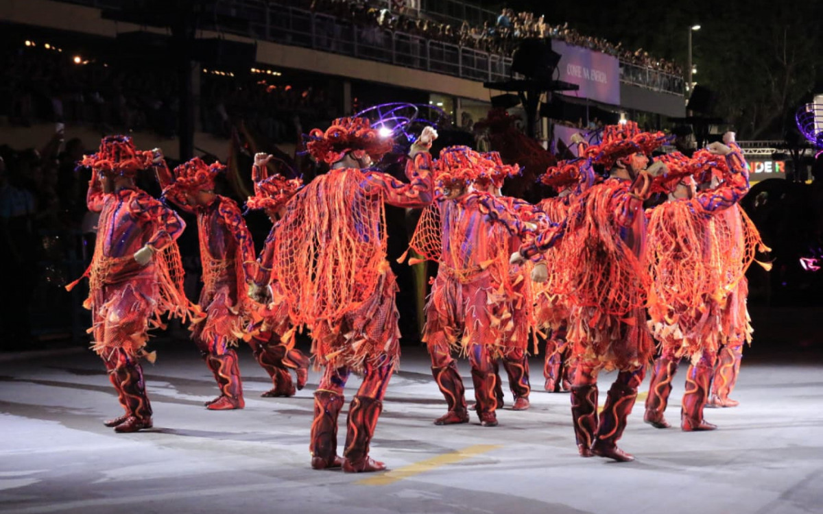 Grande Rio trouxe para a Sapucaí um enredo sobre o \