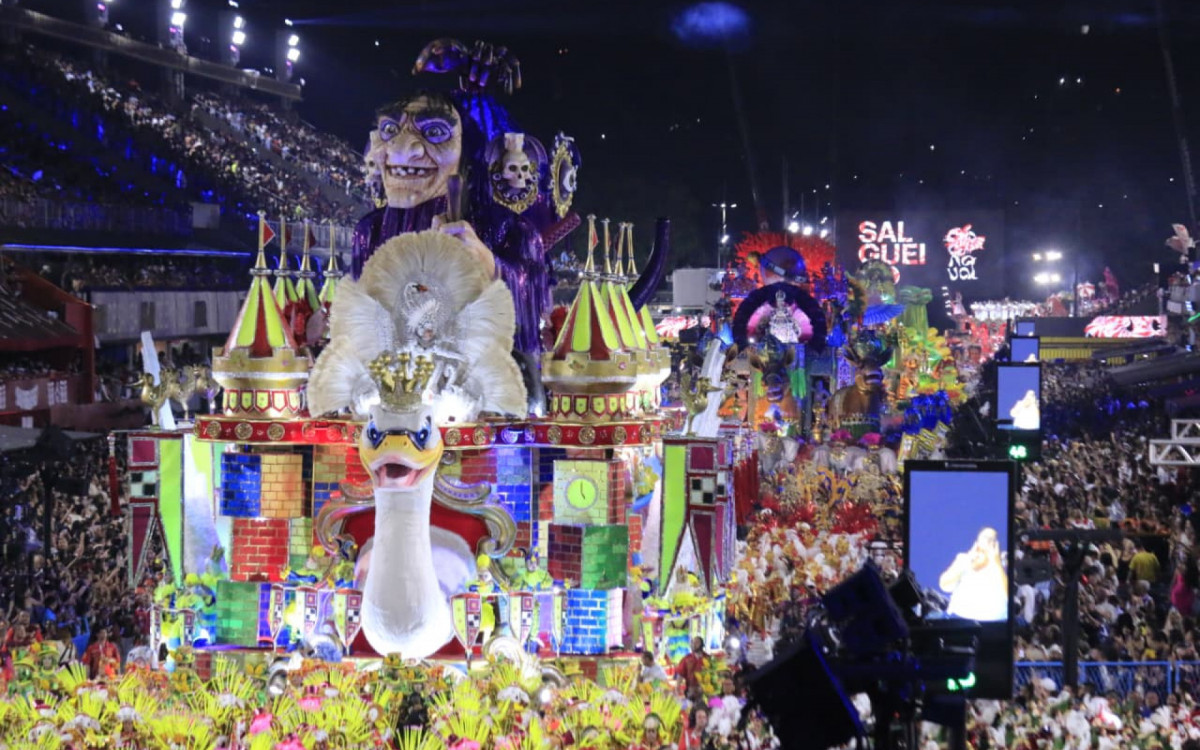 Salgueiro foi a última escola a desfilar no Grupo Especial