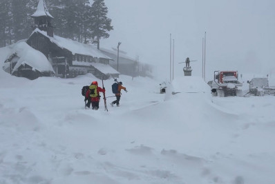 Nove esquiadores desaparecem após avalanche na Califórnia