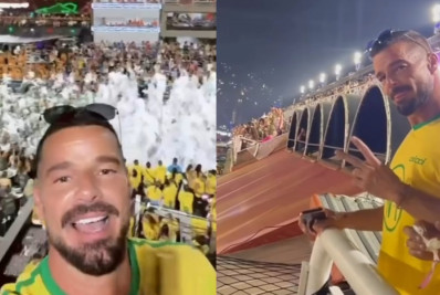 'A vida muda depois de um bom Carnaval no Brasil', diz Ricky Martin