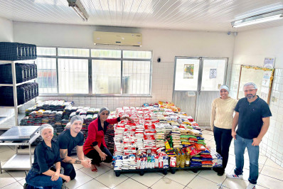 Blocos carnavalescos arrecadam mais de três toneladas de alimentos em Volta Redonda