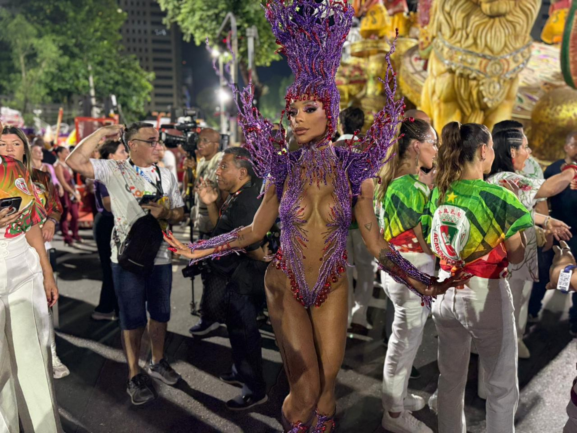 Brunna Gonçalves desfilará pela Grande Rio - Manuella Viegas / Agência O Dia
