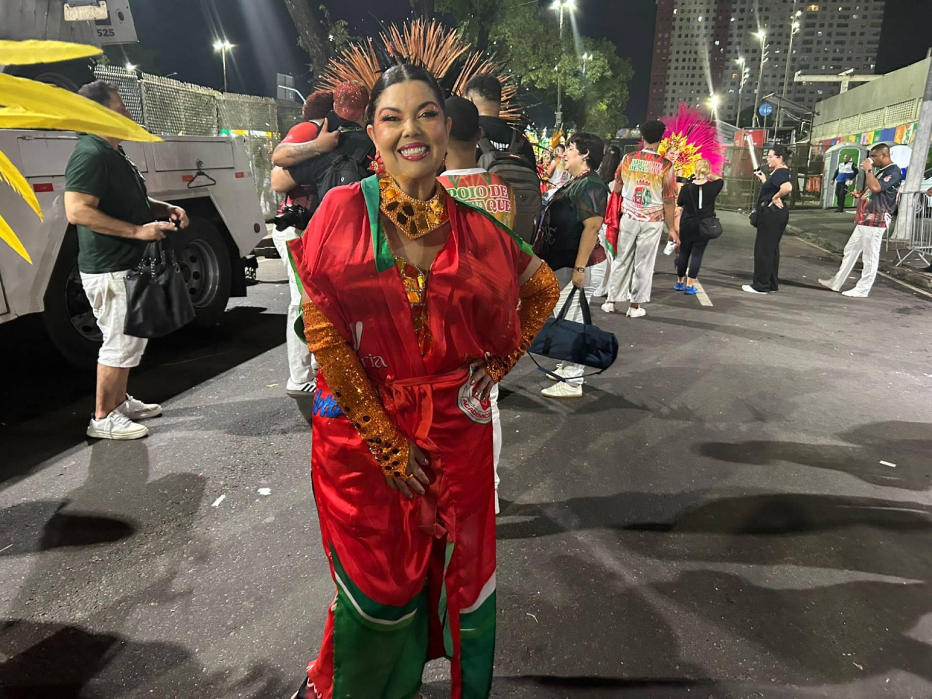 Fabiana Karla se apresentará pela Grande Rio na Sapucaí - Ana Fernanda Freire / Agência O Dia