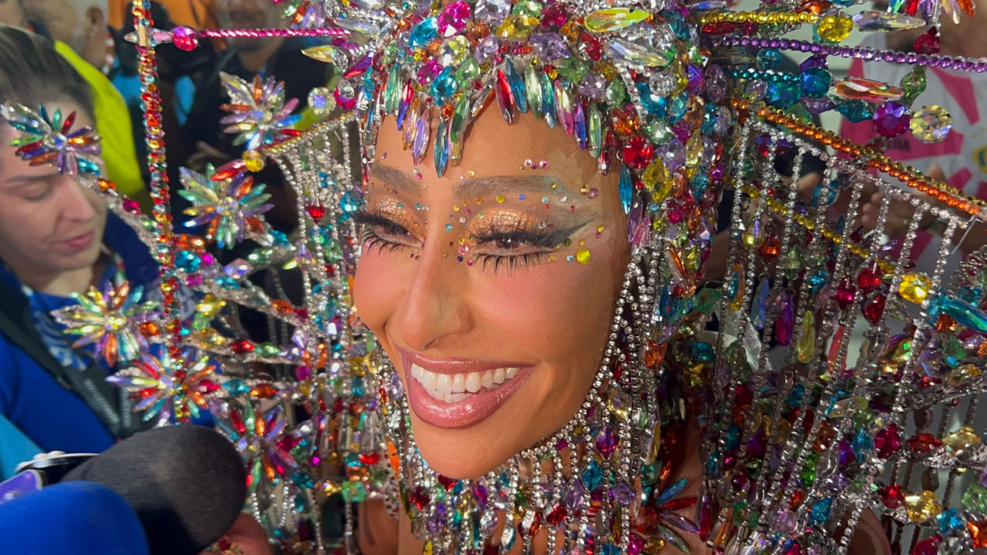 Sabrina Sato é rainha de bateria da Unidos de Vila Isabel - Ana Fernanda Freire / Agência O Dia