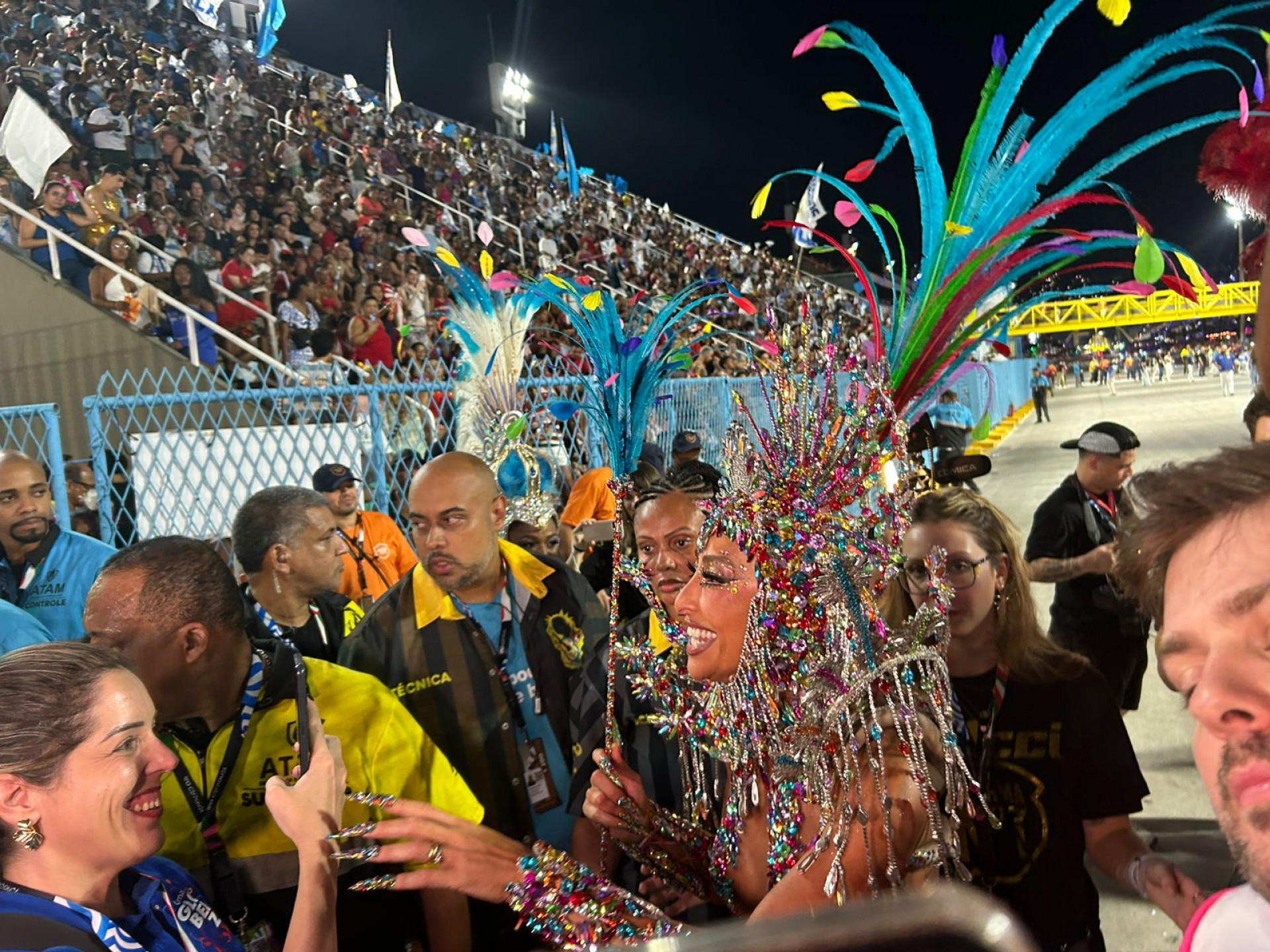 Sabrina Sato é rainha de bateria da Unidos de Vila Isabel - Ana Fernanda Freire / Agência O Dia