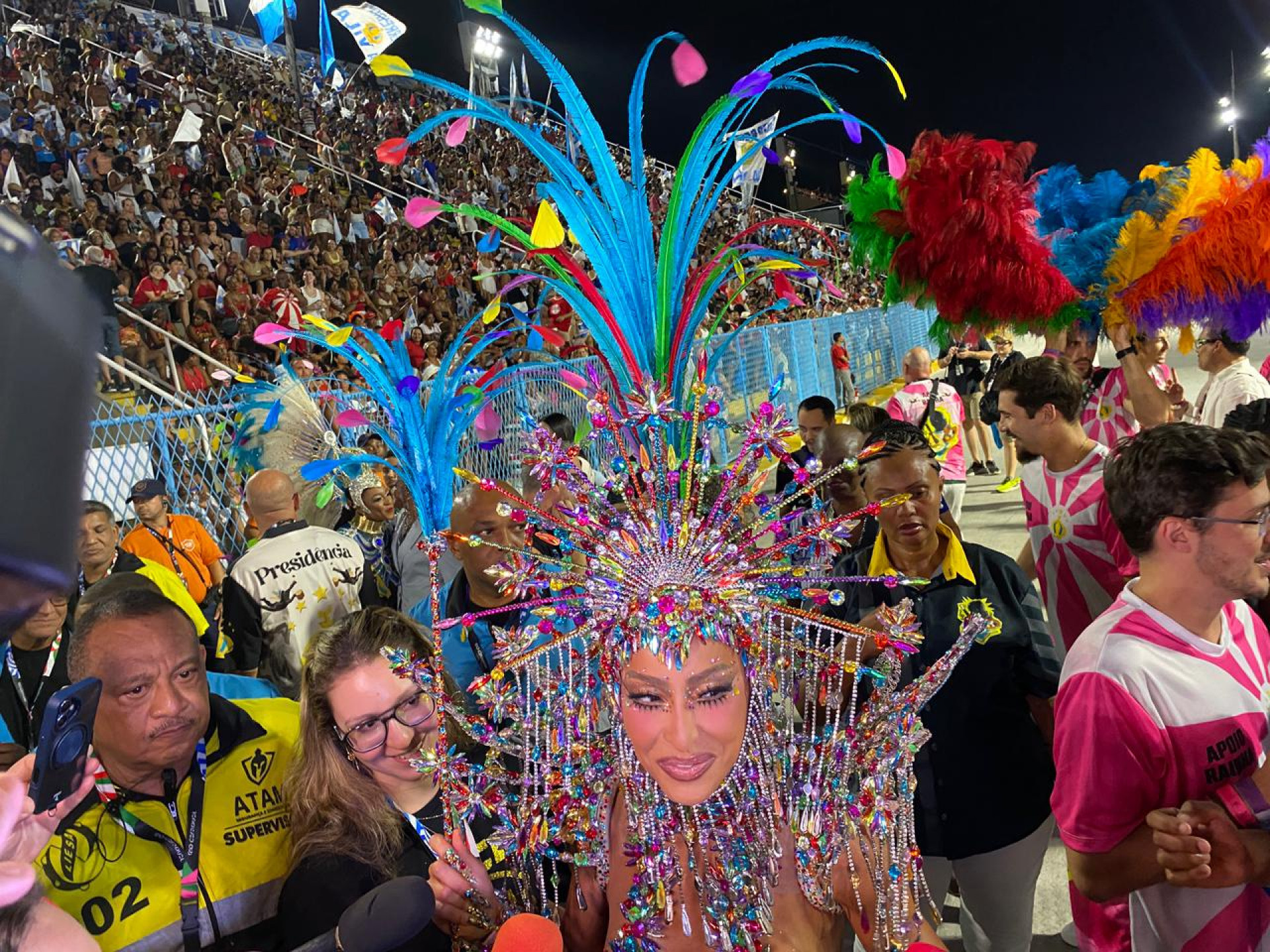Sabrina Sato é rainha de bateria da Unidos de Vila Isabel - Thalita Queiroz / Agência O Dia