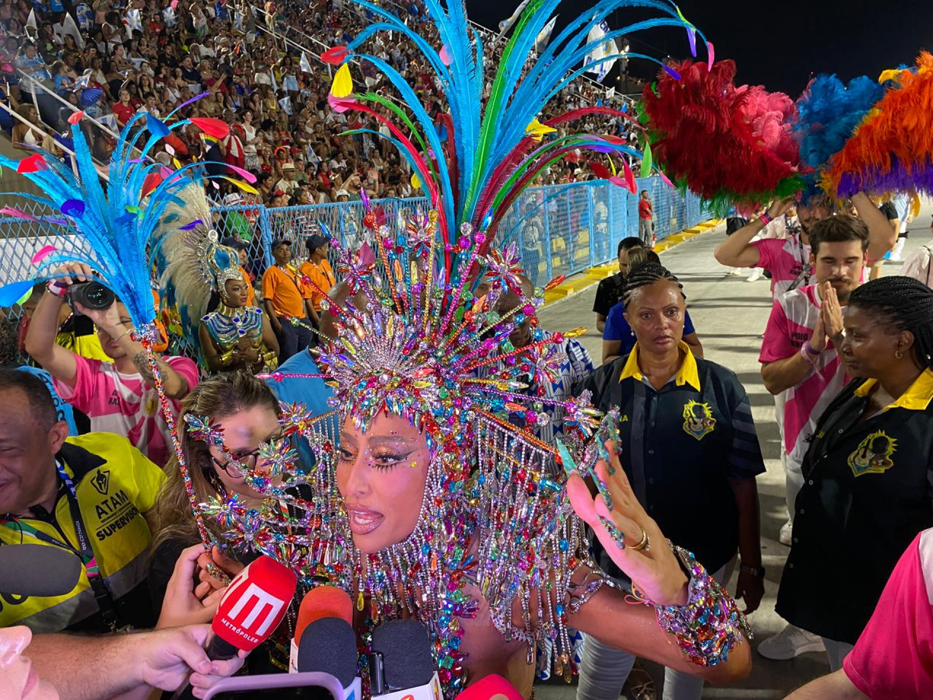 Sabrina Sato é rainha de bateria da Unidos de Vila Isabel - Thalita Queiroz / Agência O Dia