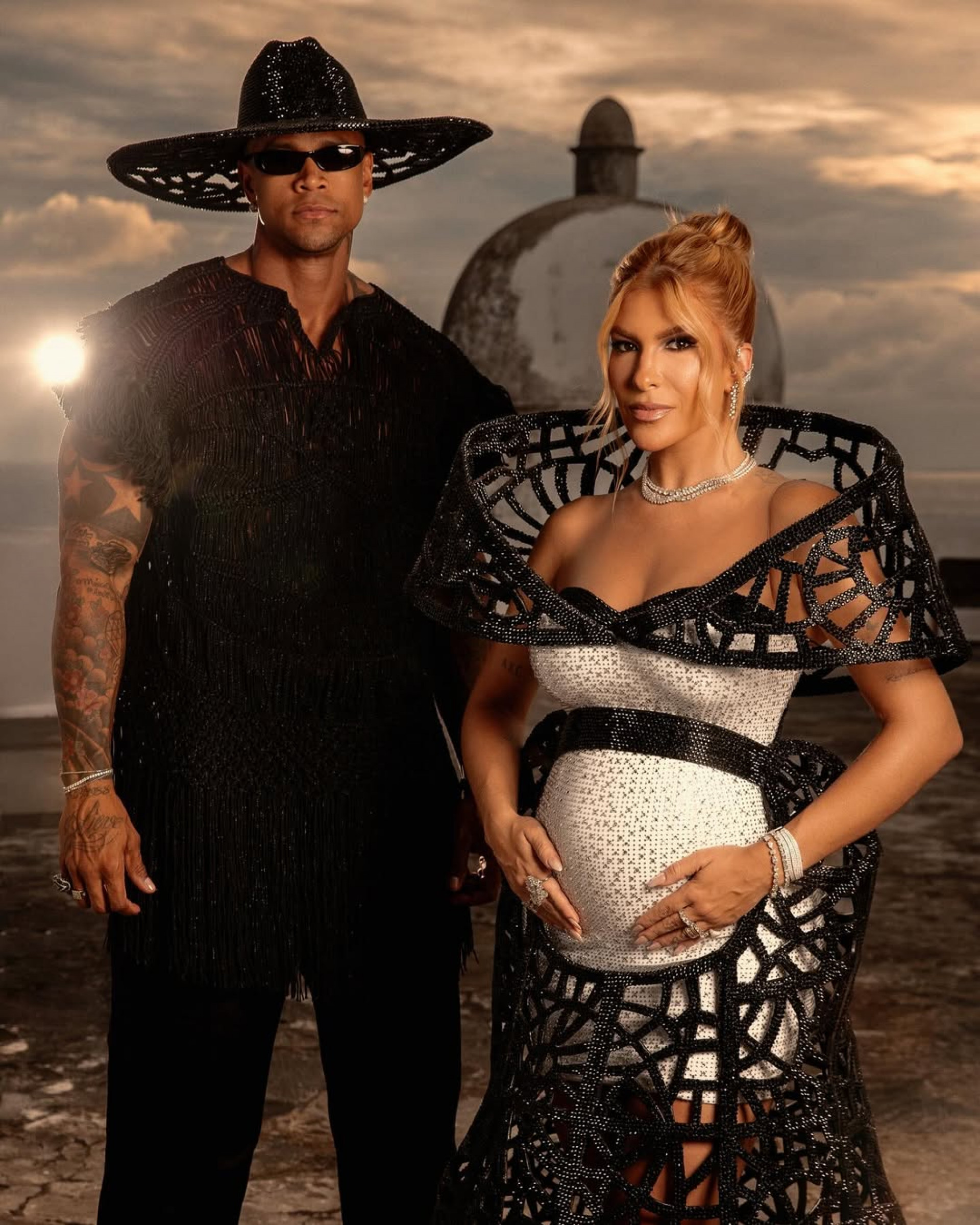 Léo Santana exaltou Lore Improta após título da Viradouro - Reprodução/Instagram 