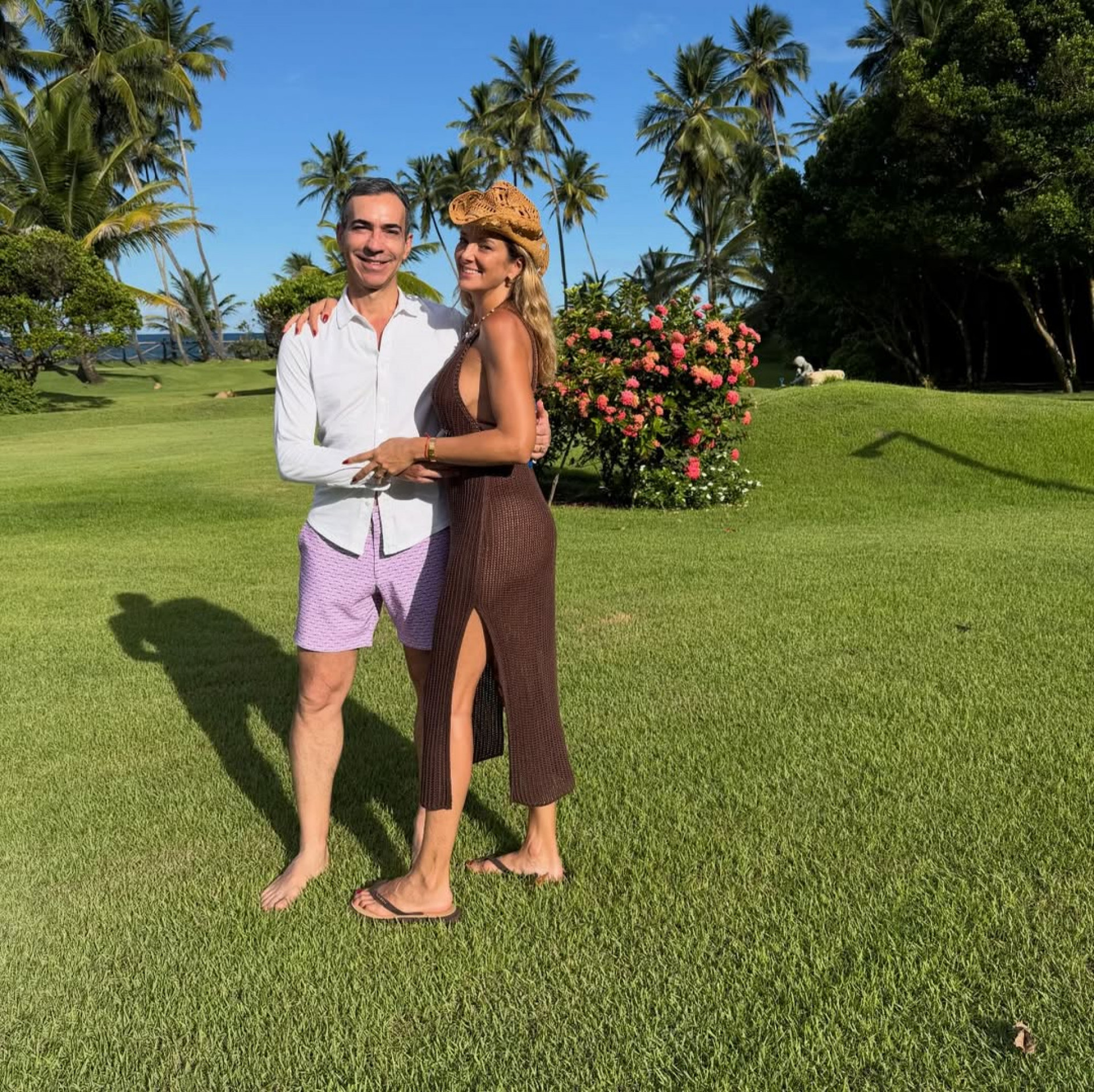 César Tralli e Ticiane Pinheiro se casaram em 2017 - Reprodução/Instagram 