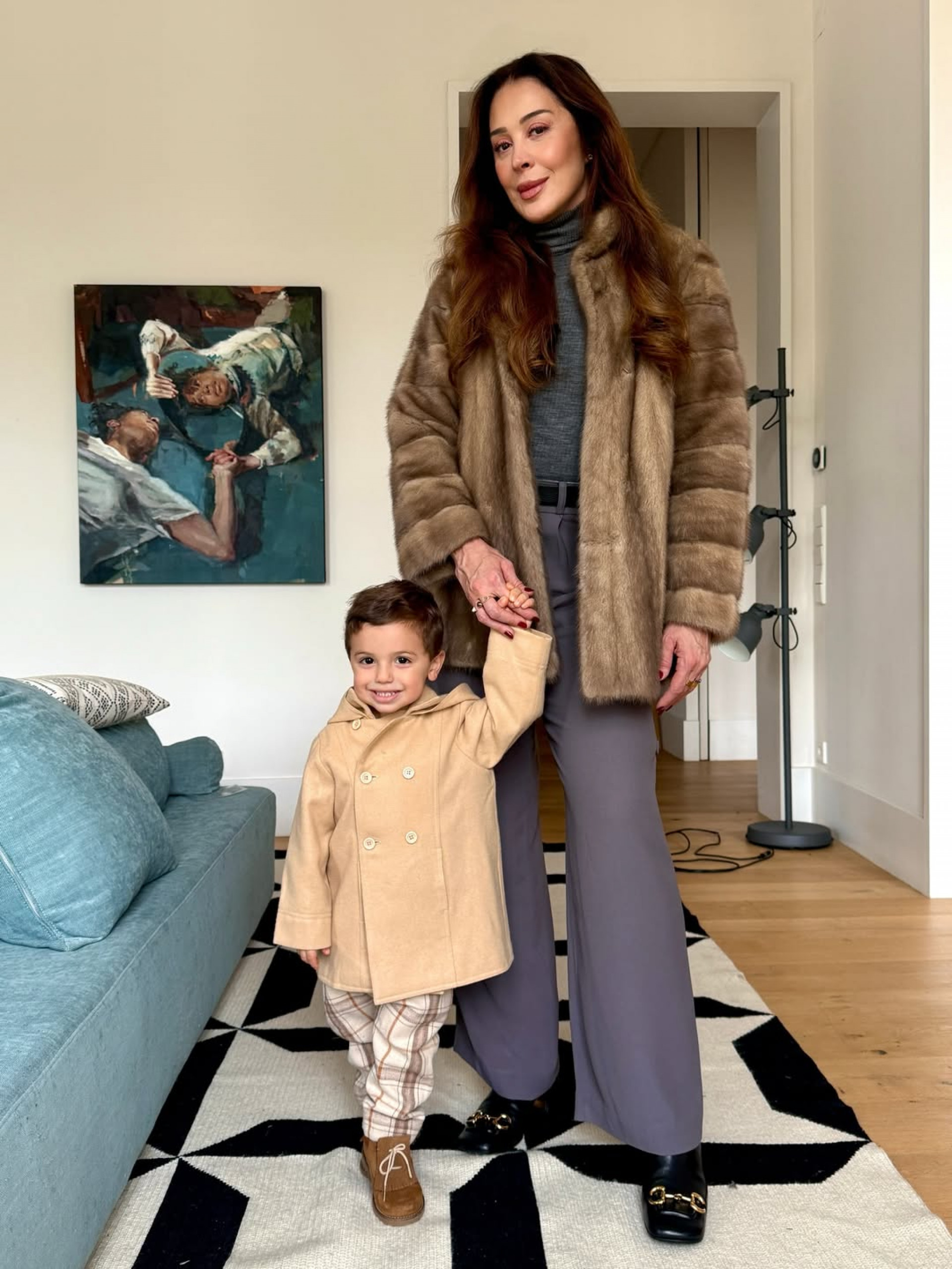 Claudia Raia encanta ao publicar cliques com o filho caçula, Luca - Reprodução / Instagram