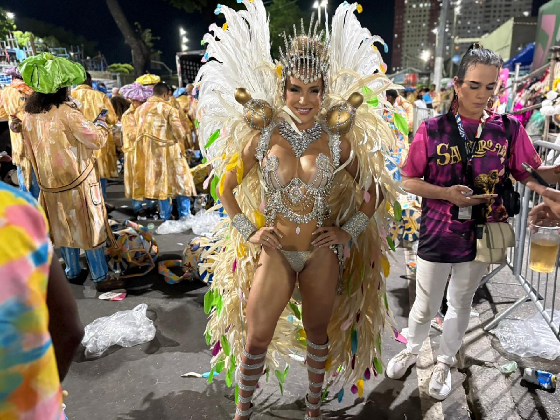 Gabi Martins é musa da Vila Isabel - Manuella Viégas / Agência O DIA 