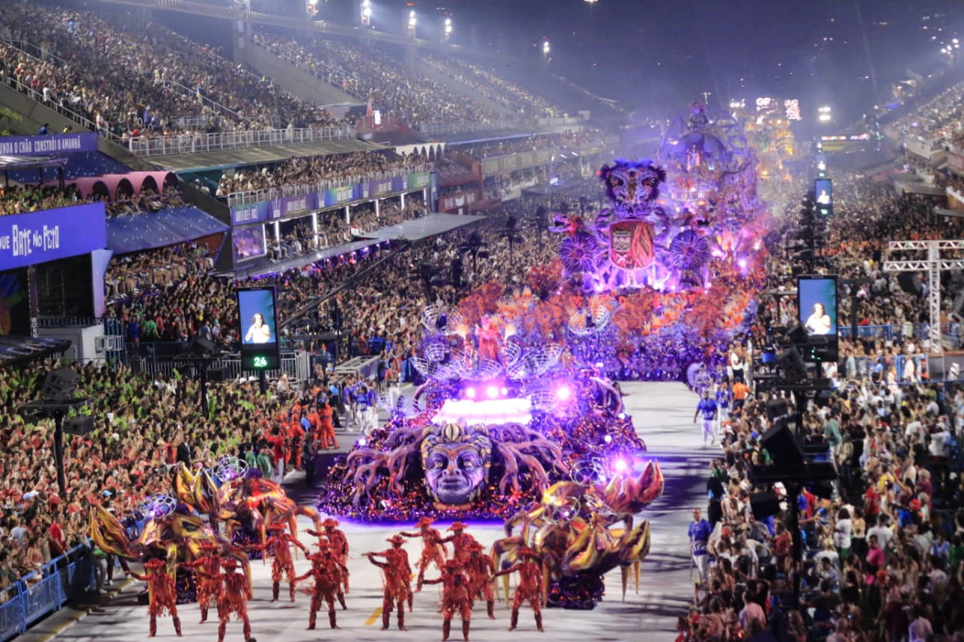 Grande Rio trouxe para a Sapucaí um enredo sobre o 