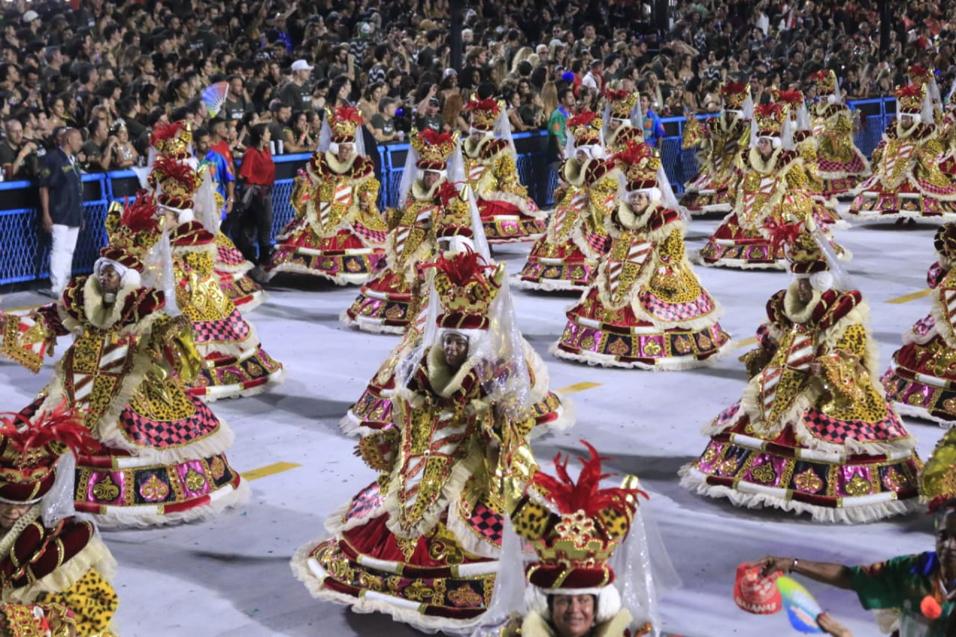Salgueiro foi a última escola a desfilar no Grupo Especial - Carlos Elias/Agência O Dia