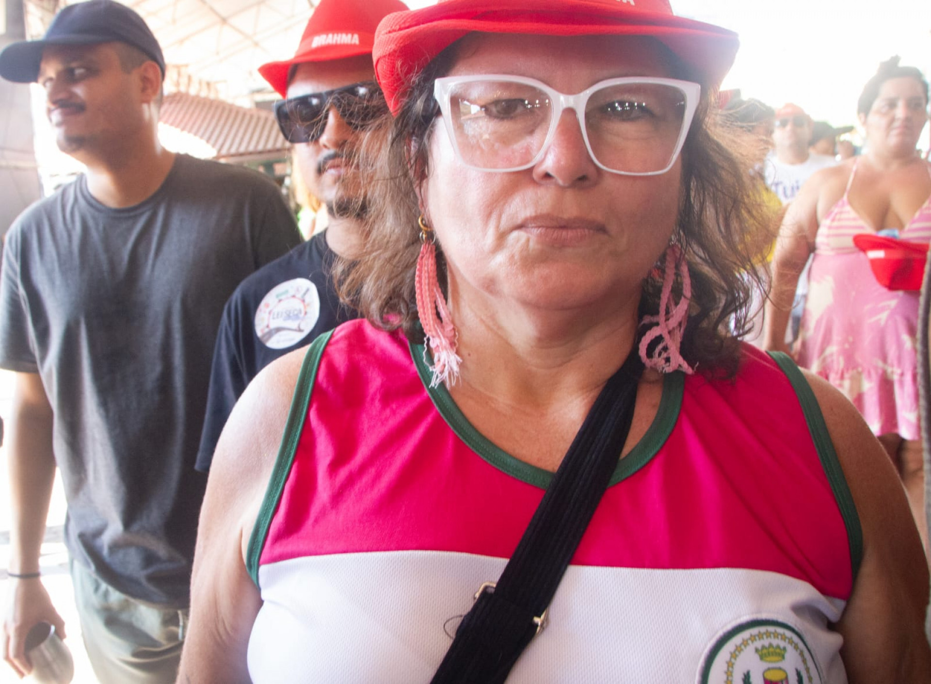 Luciana Menezes destaca alto nível dos desfiles - Érica Martin / Agência O Dia