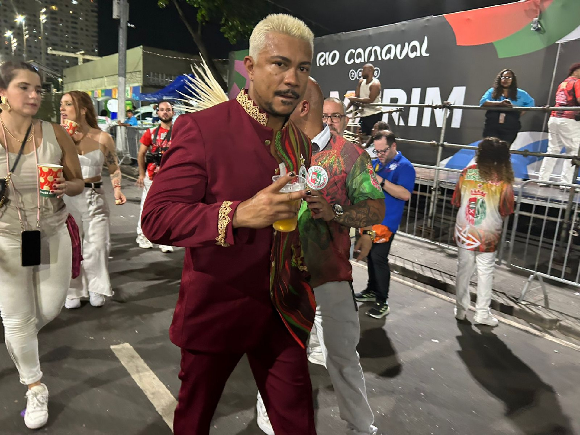 Xamã acompanhará desfile da Grande Rio na Sapucaí - Ana Fernanda Freire / Agência O Dia