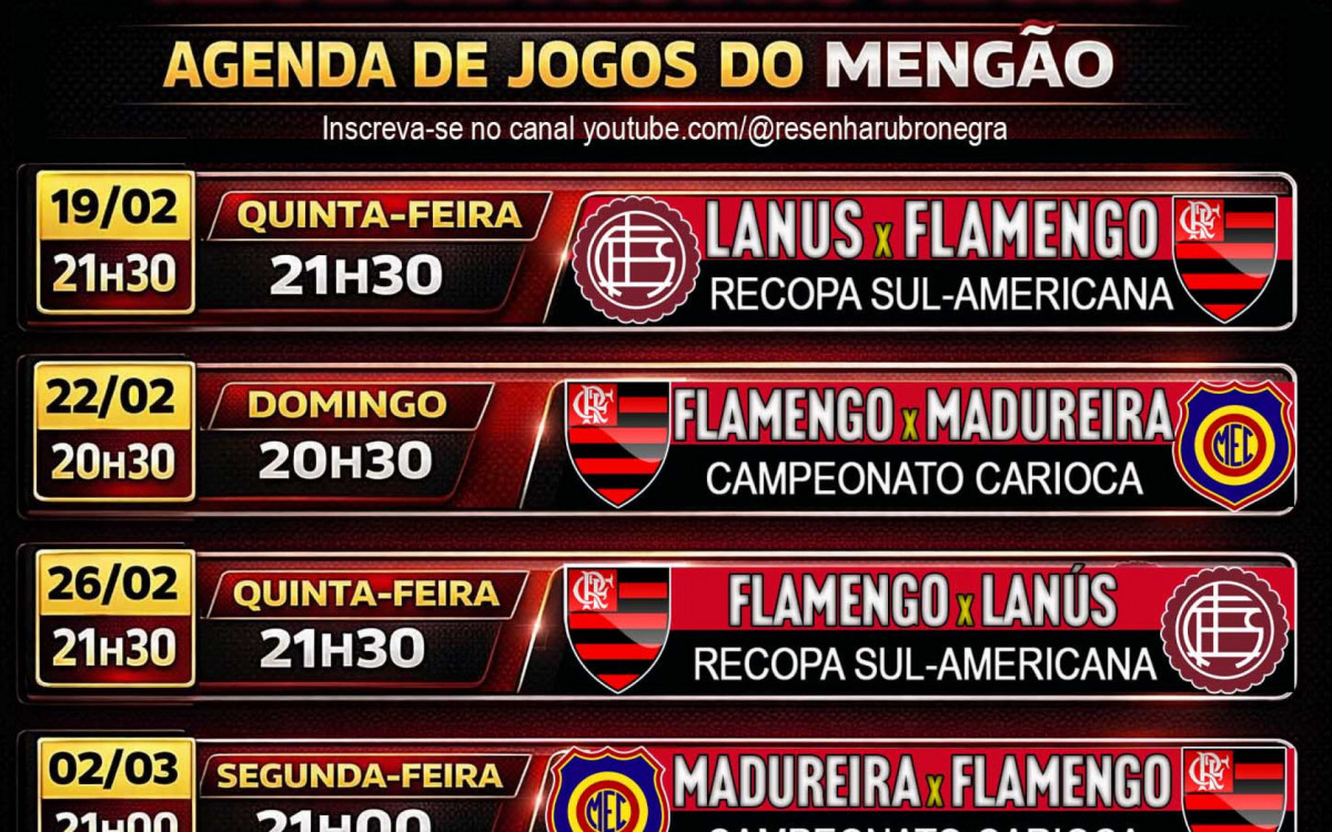 Flamengo tem agenda de decisões para os próximos dias
