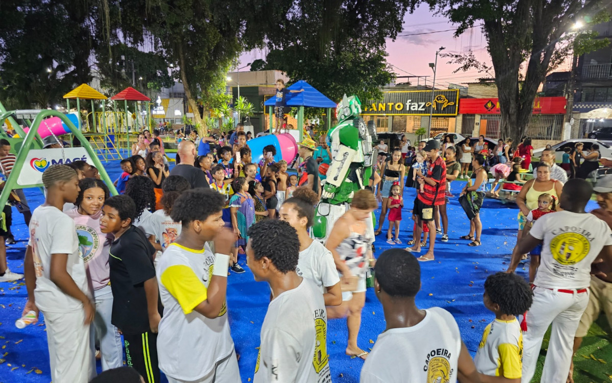 Kafofolia do Tio Costelinha encerra Carnaval infantil de Magé