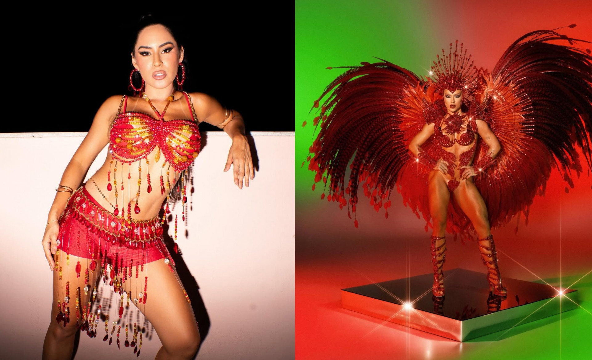 Isabelle Nogueira comentou figurino de Virginia Fonseca para estreia na Grande Rio - Reprodução/Instagram