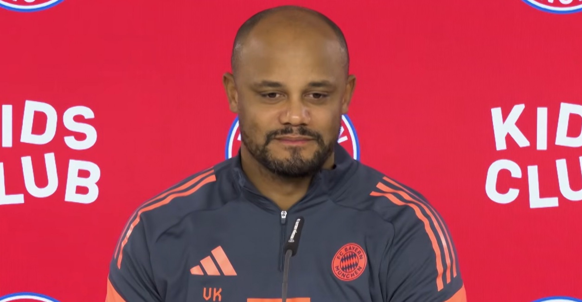 Kompany, durante ação que foi ao ar nesta quarta-feira (18) - Reprodução / YouTube