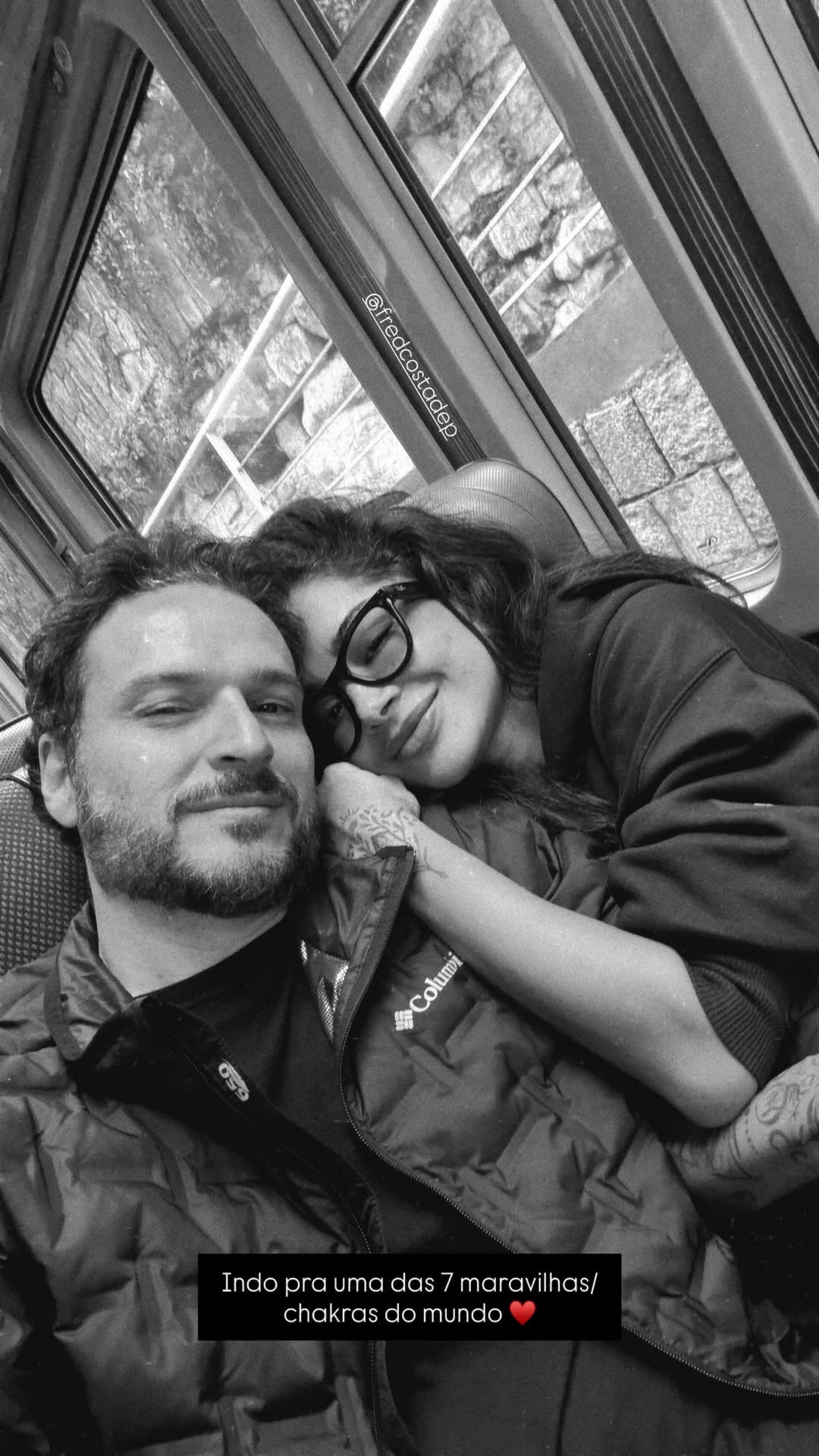 Aline Campos e o novo namorado, Fred Costa - Reprodução / Instagram