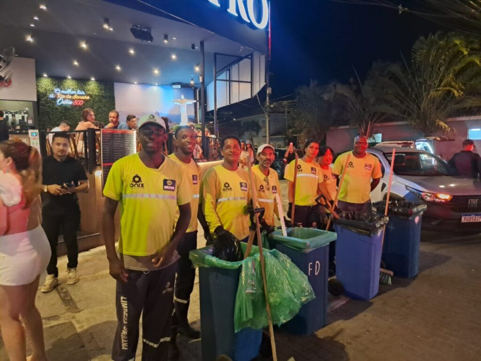 750 toneladas de lixo - Ascom