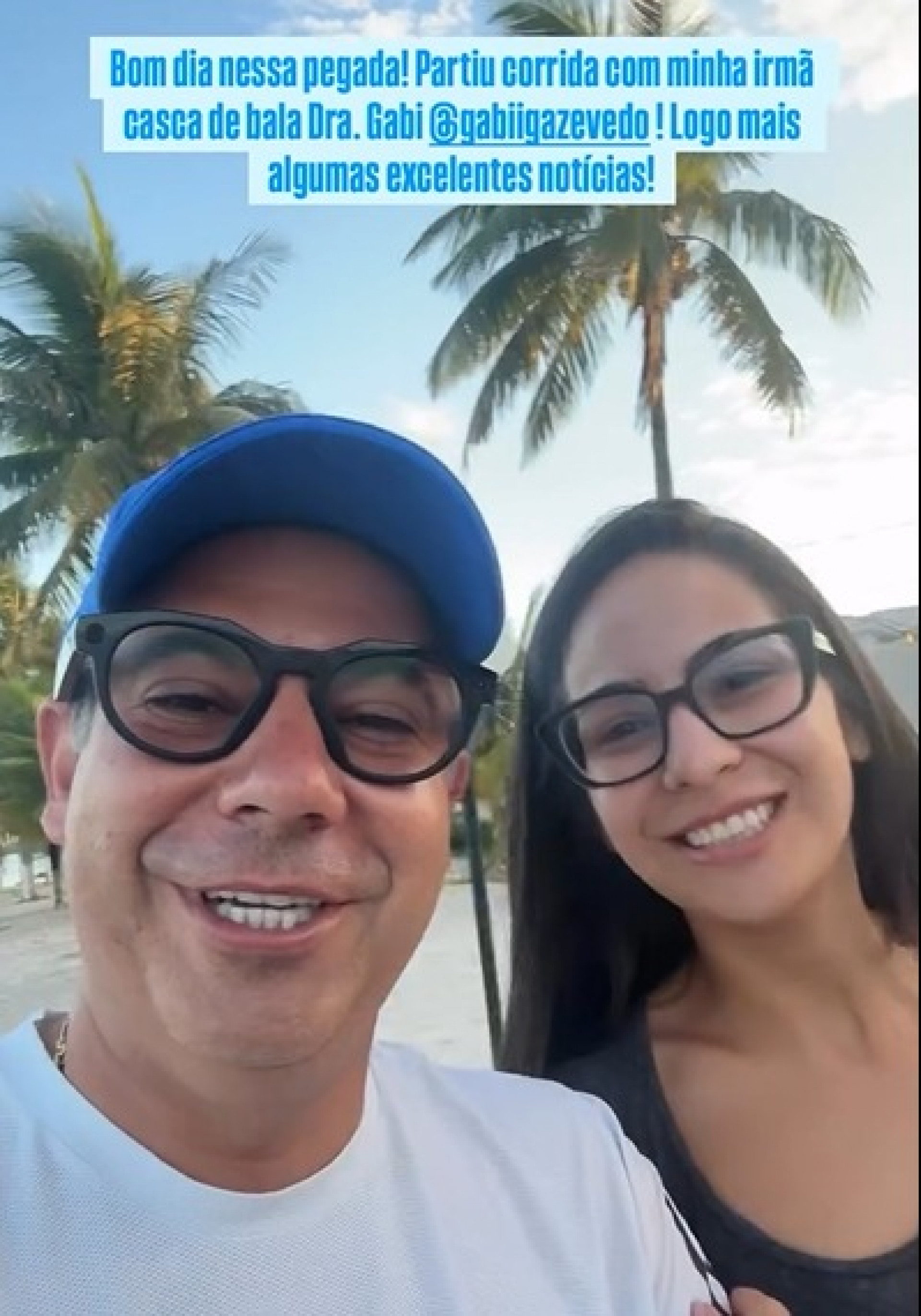 Dr. Serginho (PL) e sua irm&atilde; Gabriela Azevedo - Reprodu&ccedil;&atilde;o