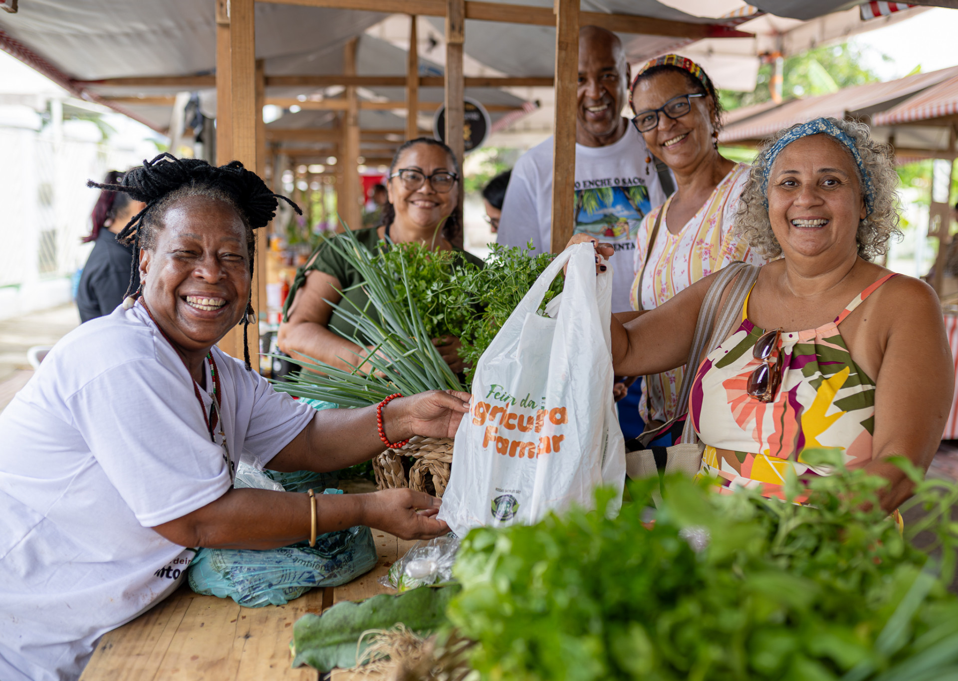A agricultura familiar abastece a mesa com comida saud&aacute;vel