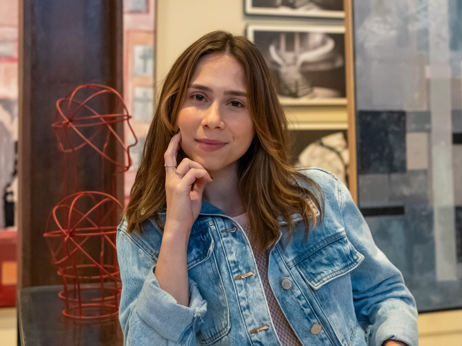 Lucélia é a primeira vilã da carreira de Daphne Bozaski em novelas  - Globo/ Estevam Avellar