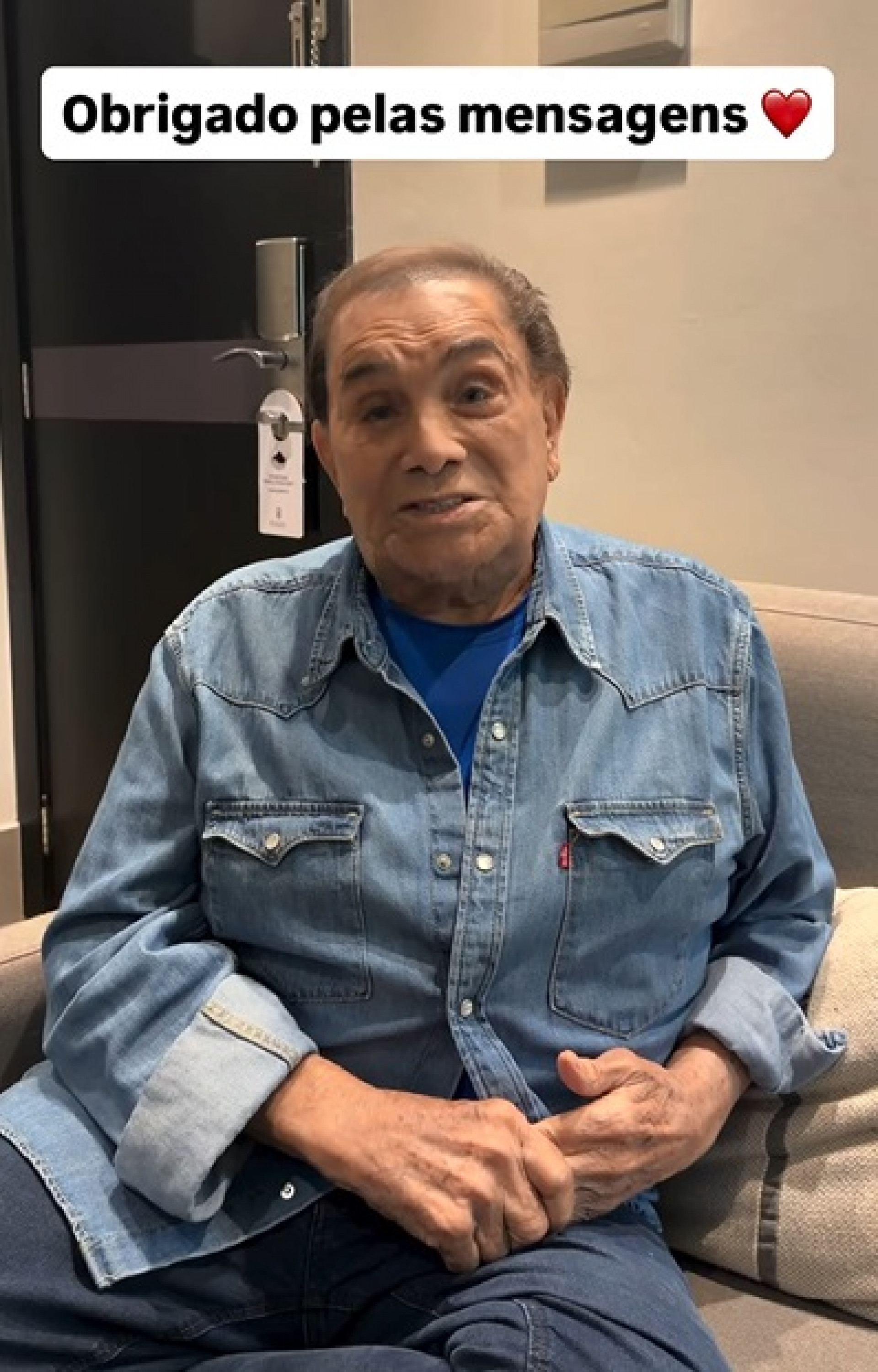 Ded&eacute; Santana deu entrada em hospital ap&oacute;s oscila&ccedil;&atilde;o de press&atilde;o  - Reprodu&ccedil;&atilde;o/Instagram