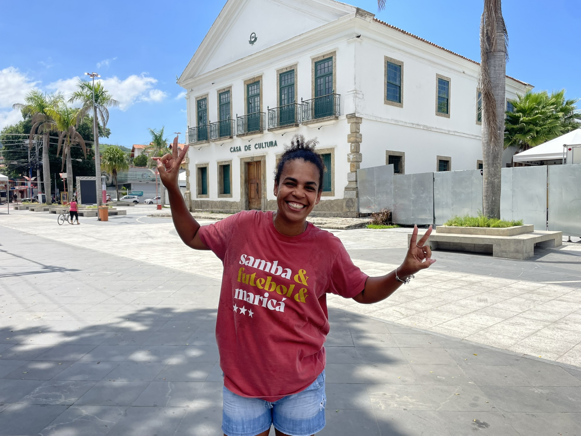 Rosângela Araújo valorizou a conquista da União de Maricá da Série Ouro - Romulo Cunha / Agência O Dia