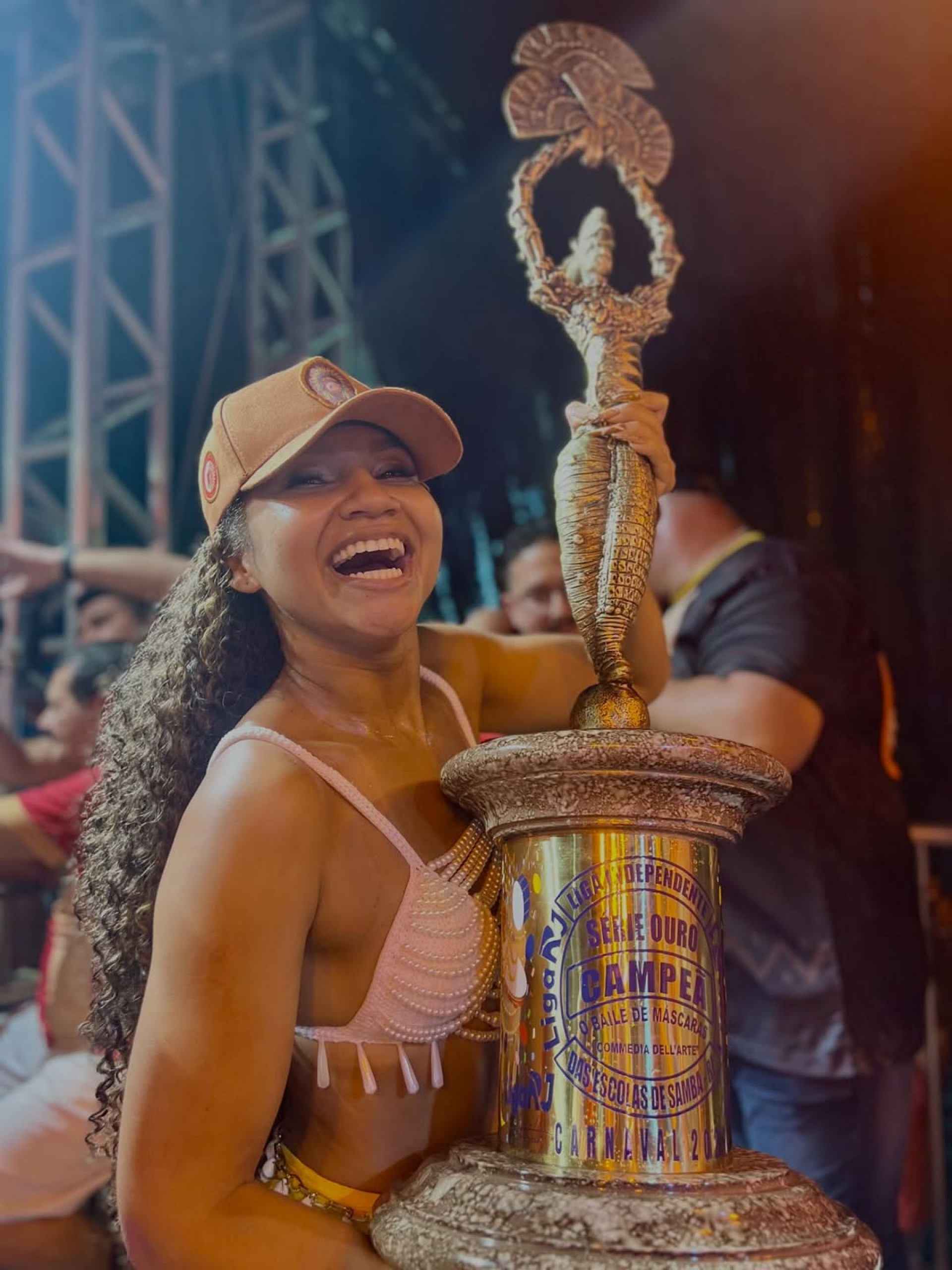 Rayane Dumont, rainha de bateria da União de Maricá - Reprodução / Instagram