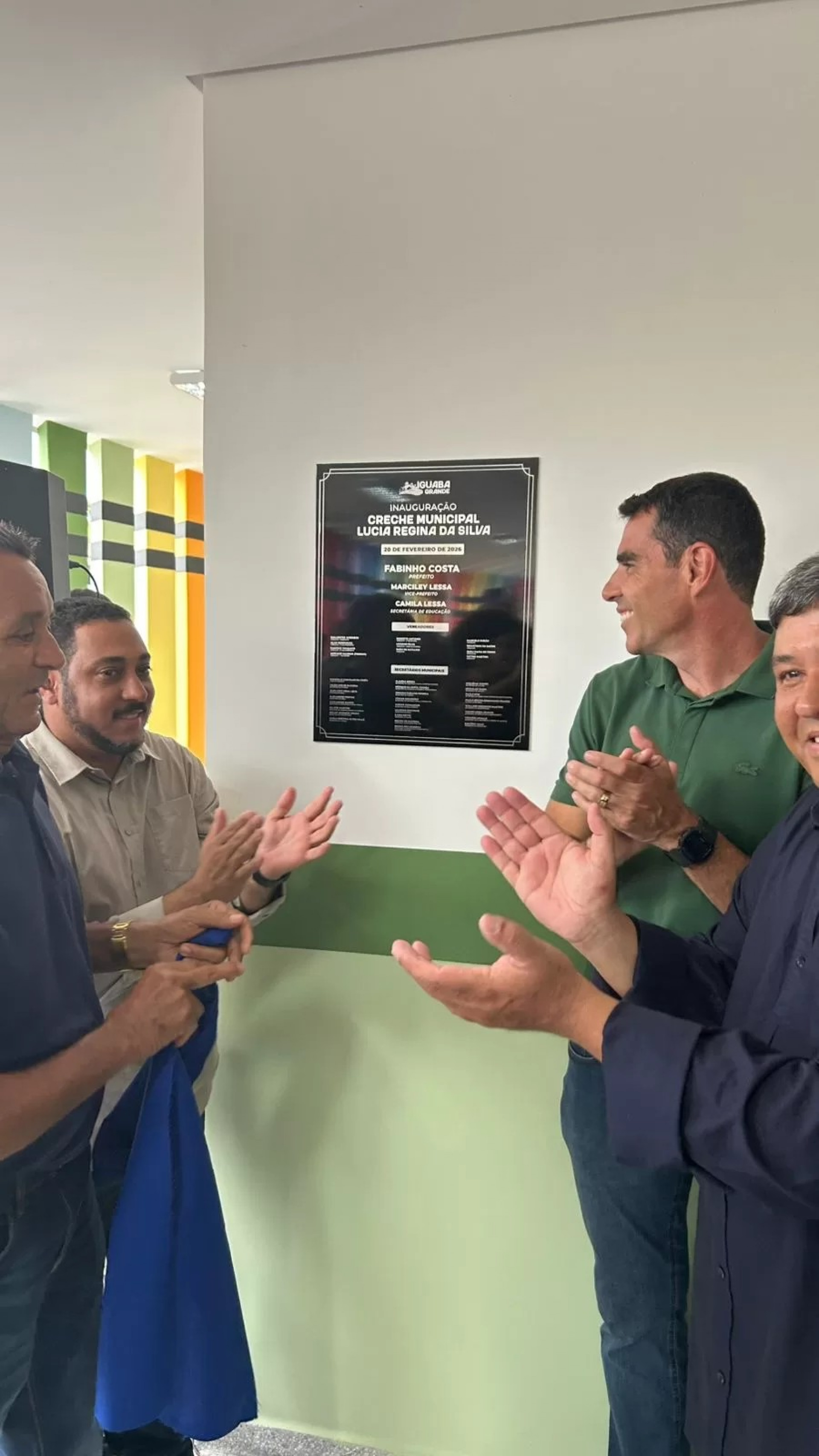 Creche Lucia Regina é inaugurada  - Ascom