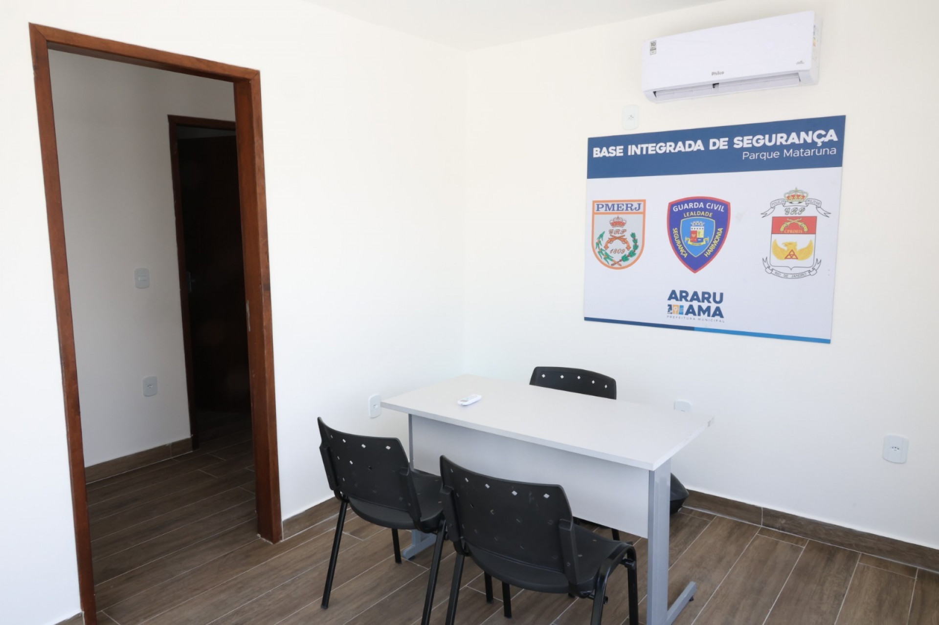 Inauguração da base de segurança 24h - Ascom