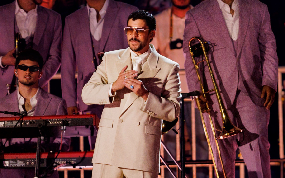 Bad Bunny se apresenta pela primeira vez no Brasil