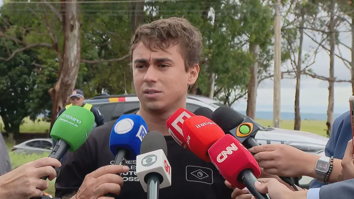 Nikolas diz que Eduardo 'não está bem' após críticas sobre apoio a Flávio