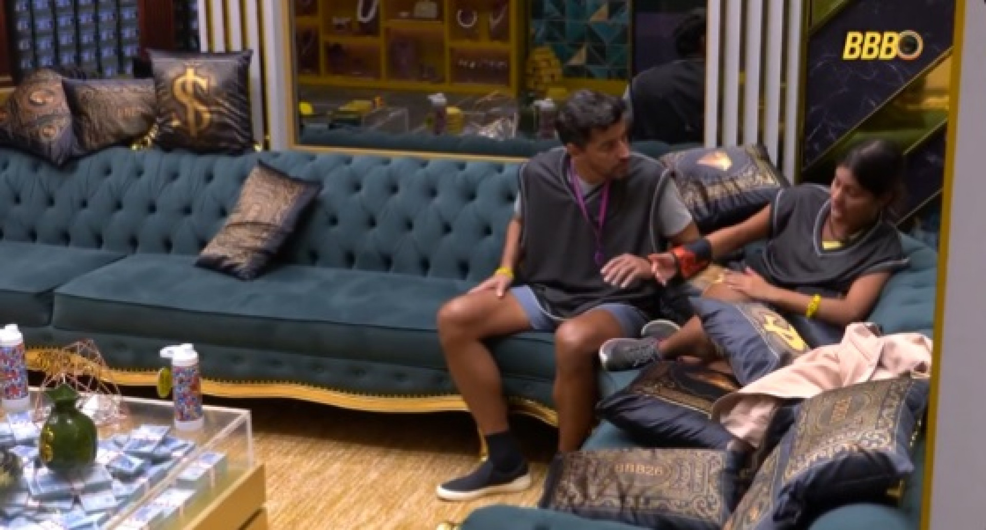 Gabriela se irritou após ser eliminada de prova por Alberto  - Reprodução de Vídeo/ X