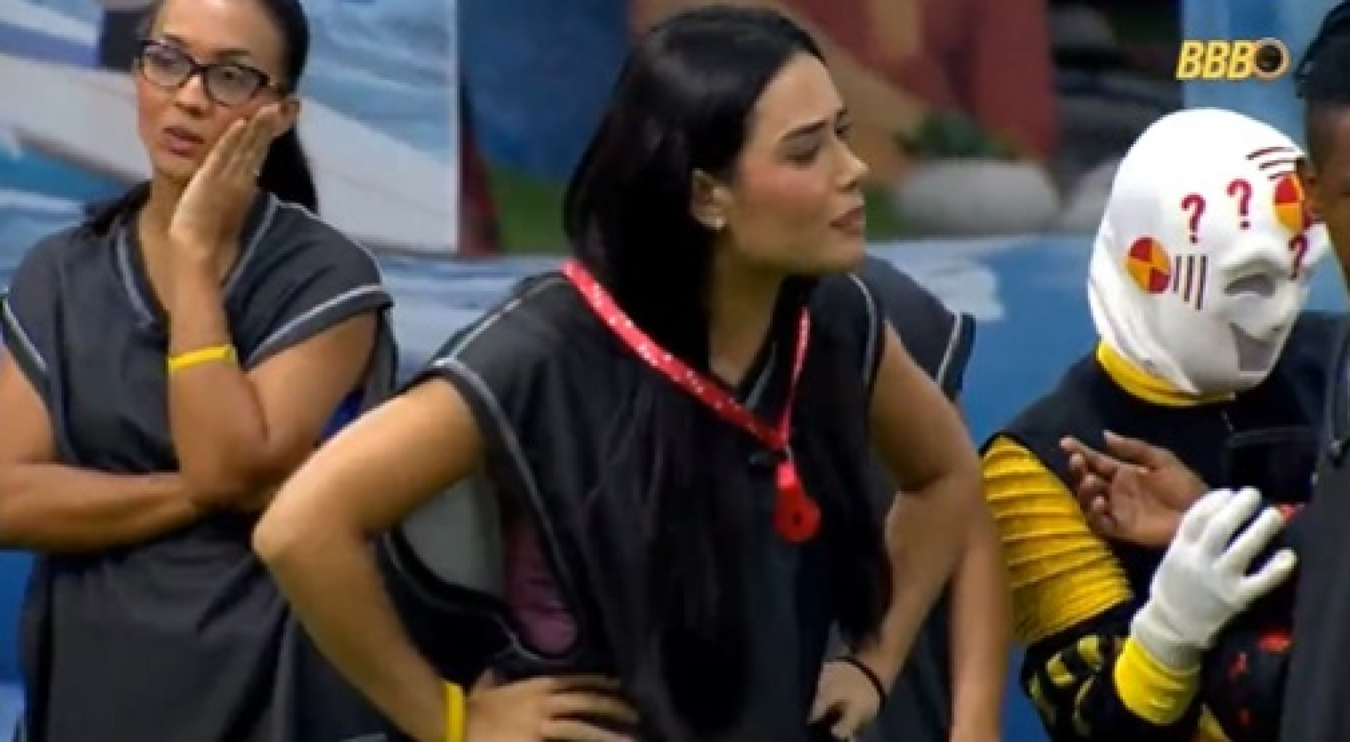 Jordana recebeu o Castigo do Monstro após vitória de Chaiany - Reprodução de Vídeo/ X