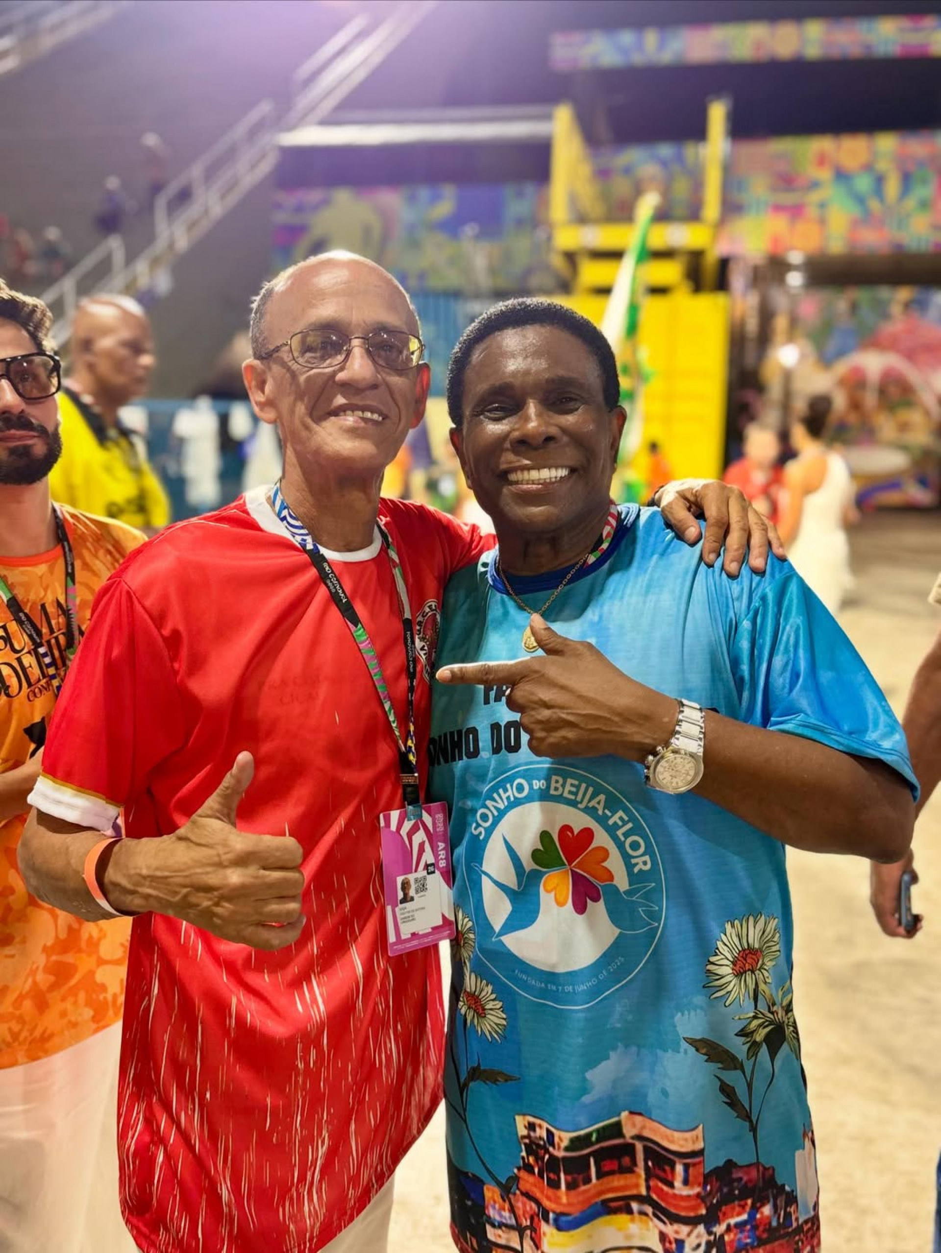 Mestre Ciça e Neguinho da Beija-Flor - Reprodução/Instagram