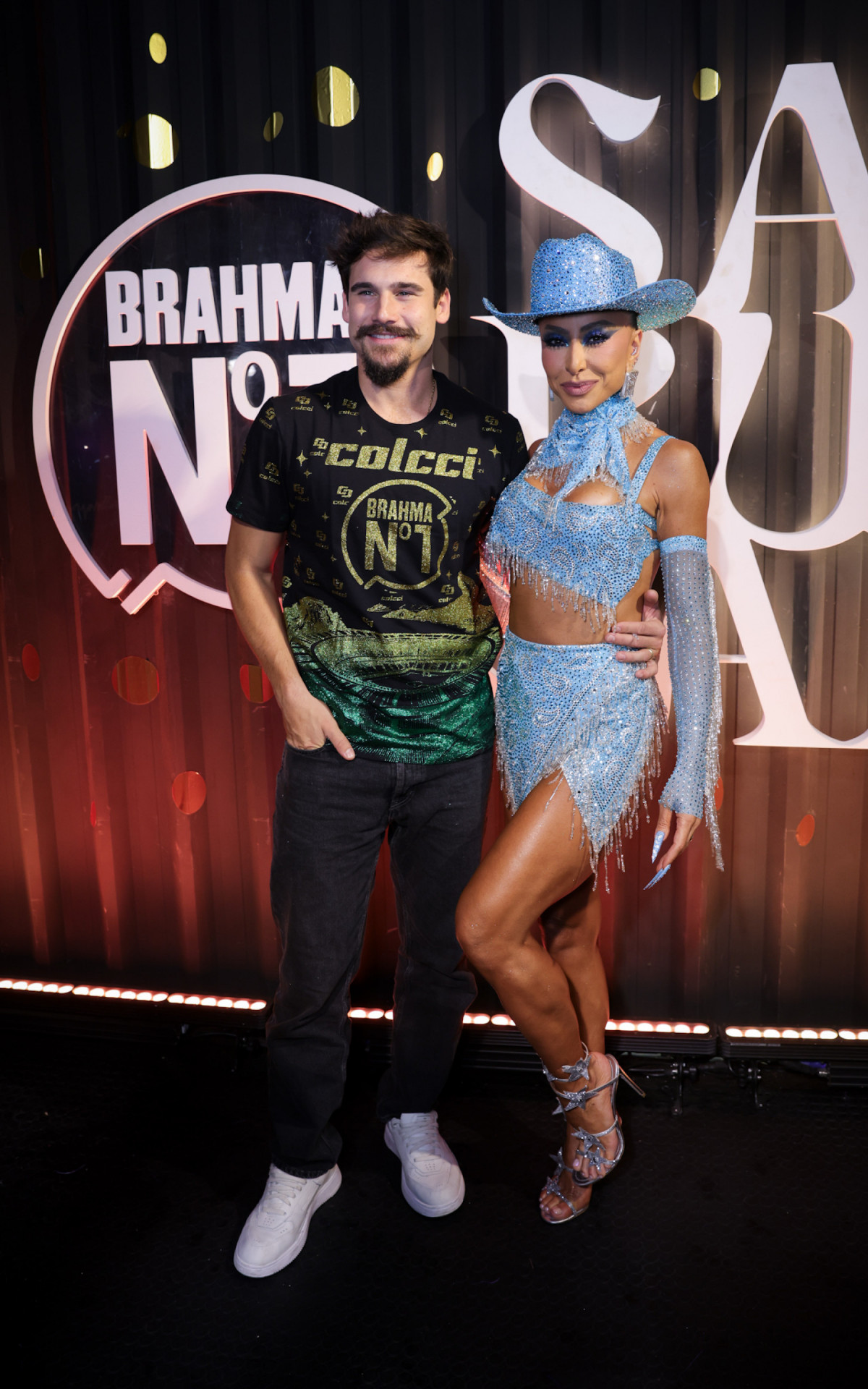 Nicolas Prattes e Sabrina Sato