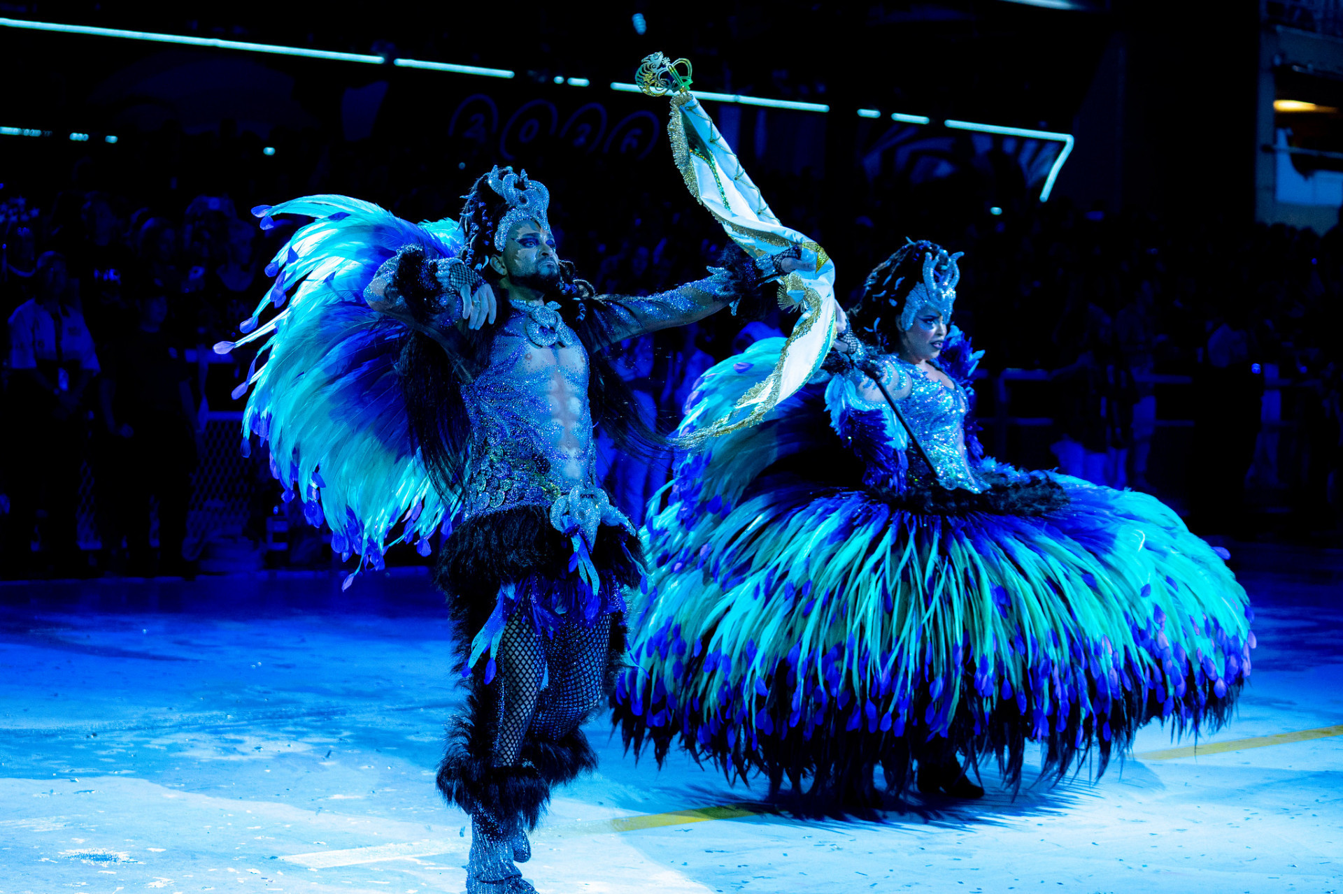 Imperatriz se despediu do casal Phelipe Lemos e Rafaela Theodoro - Eduardo Hollanda / Rio Carnaval