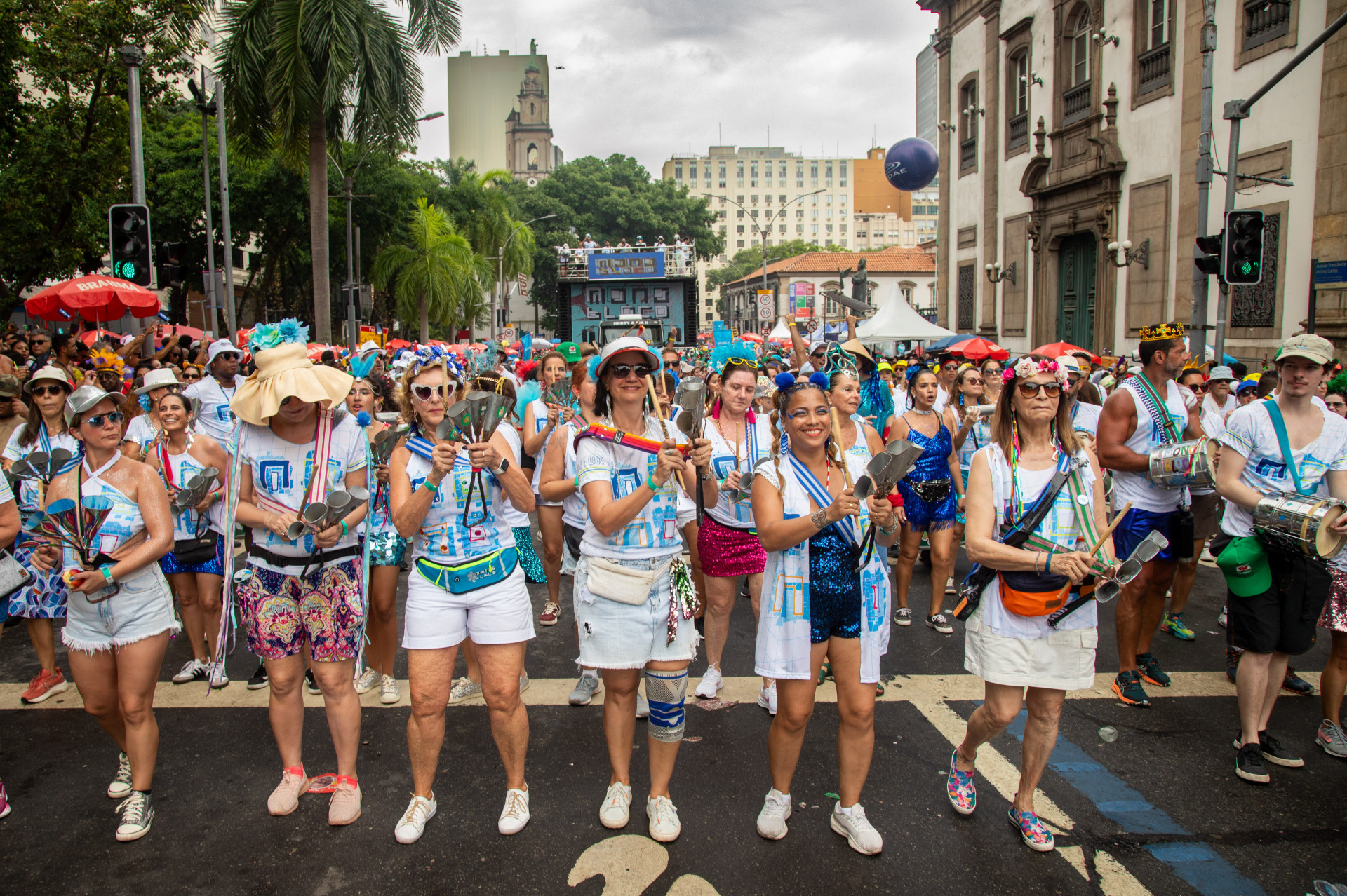 Monobloco anima foliões no Centro do Rio - Fernando Maia / Riotur