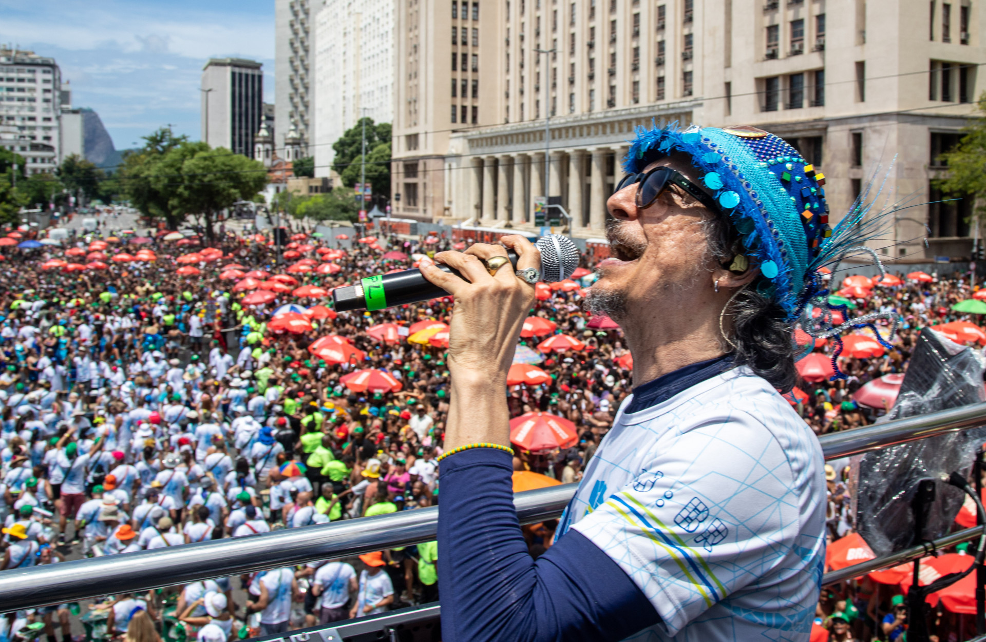 Músicos resgatam sambas-enredos, marchinhas e sucessos da MPB no Monobloco - Fernando Maia / Riotur