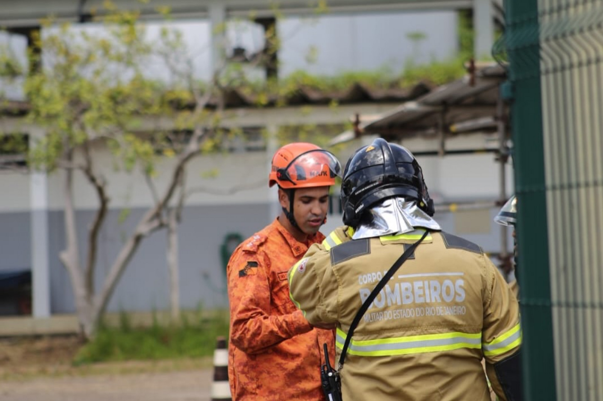 Incidente aconteceu em um tanque de combustível da fábrica Vibra - Adriana Cópio / Divulgação Prefeitura de Volta Redonda