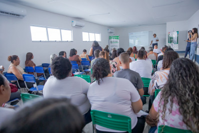 Formação da alimentação escolar em Mesquita reforça boas práticas de coleta seletiva e educação ambiental