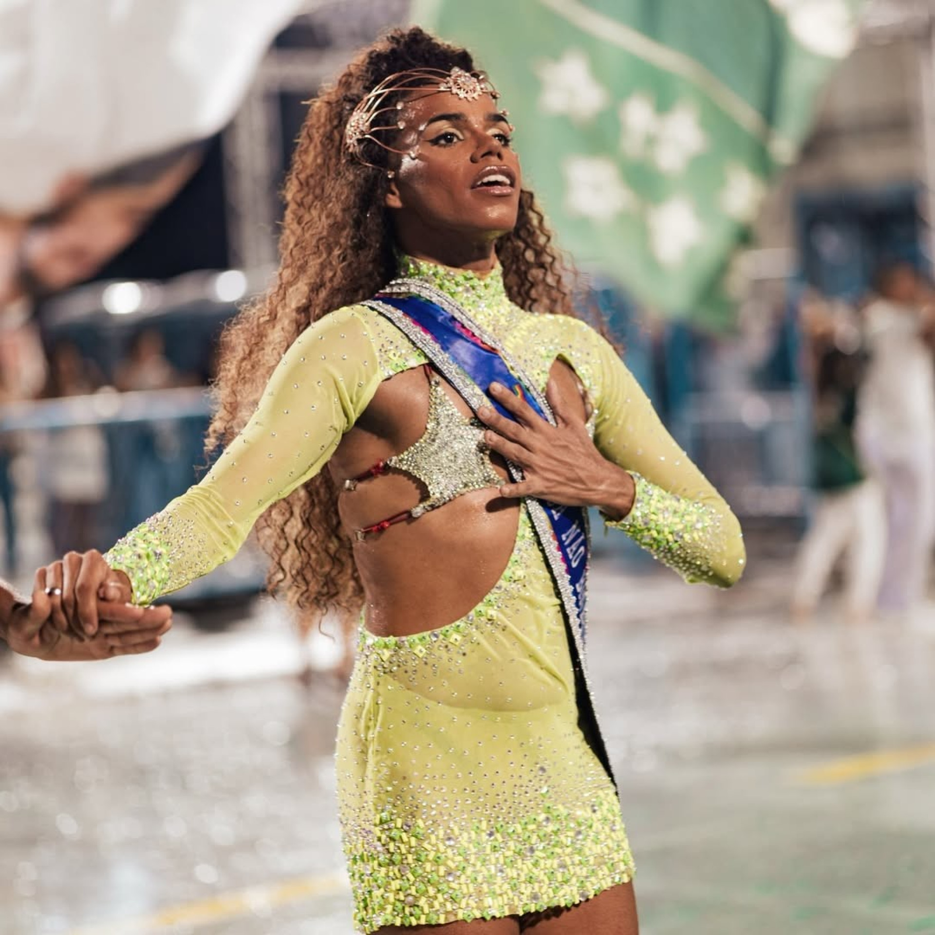 Wend foi eleita Pessoa Não-Binária da Corte LGBT do Carnaval 2026 - Reprodução / Instagram