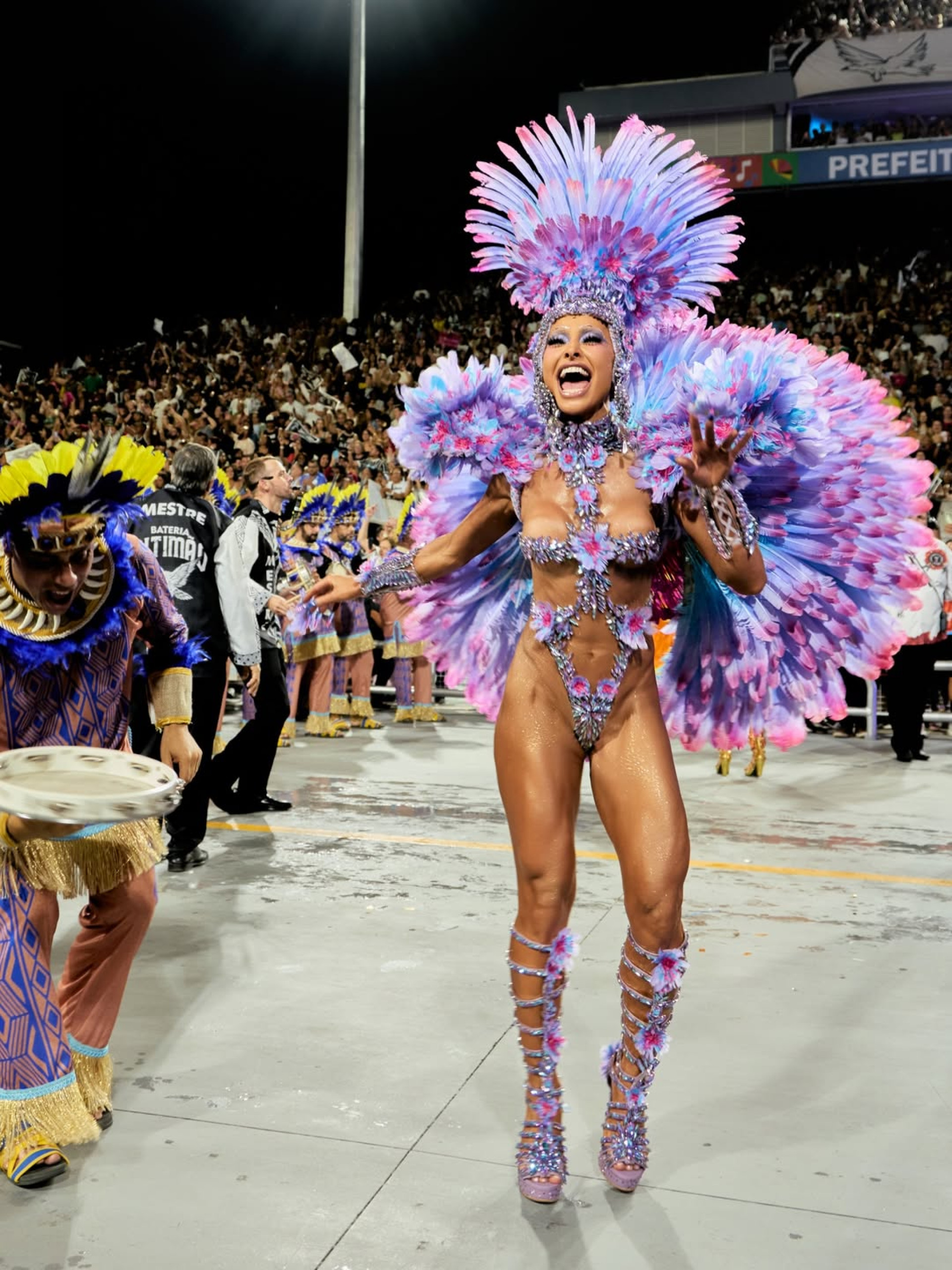 Sabrina Sato ocupa o posto de rainha de bateria da Gaviões  - Reprodução/Instagram