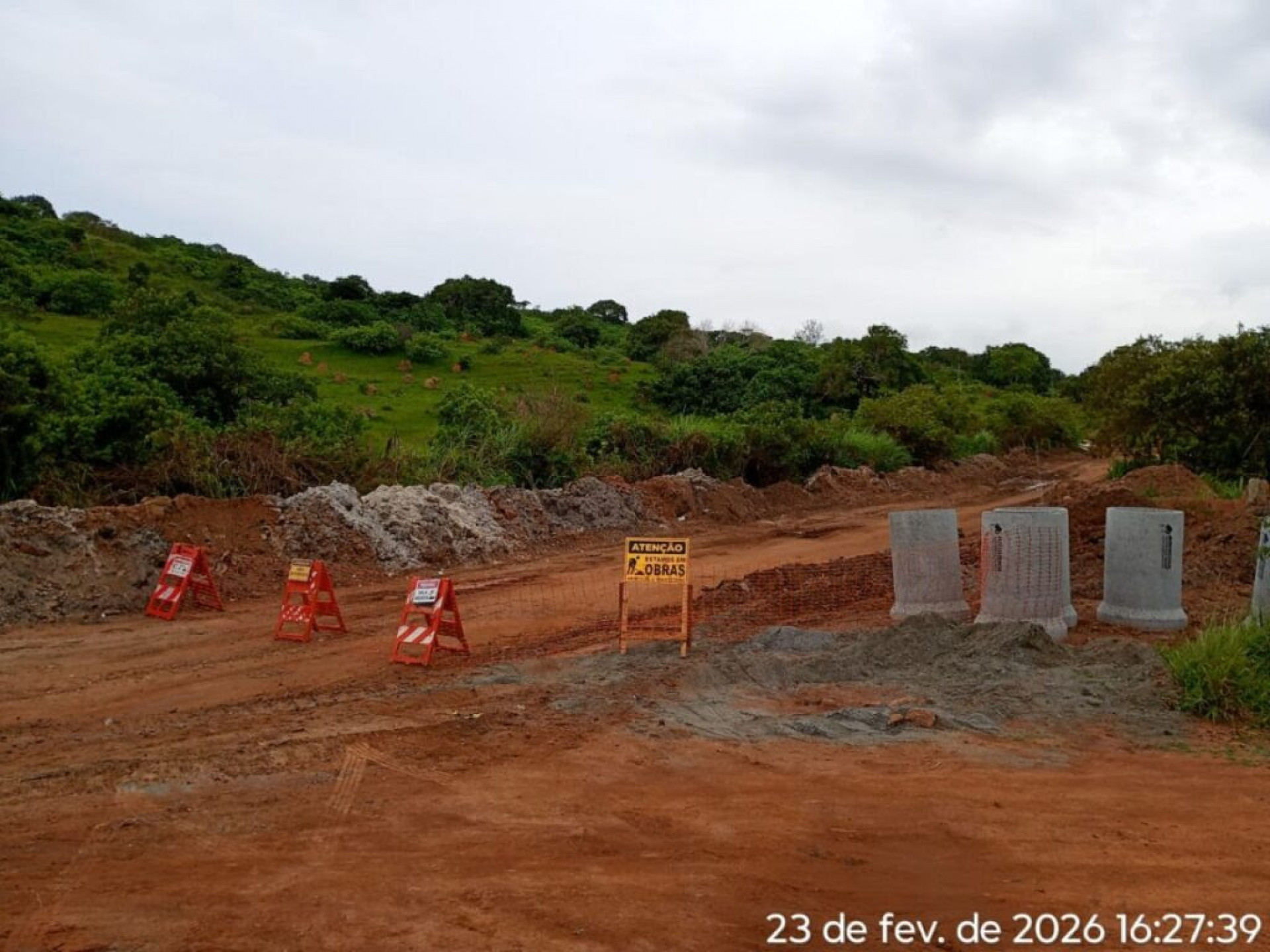 Obras de drenagem - Ascom