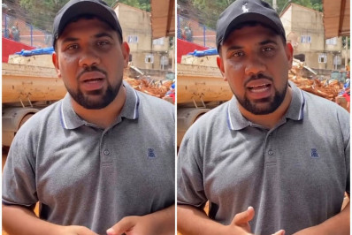 Chuva em Juiz de Fora: 'Rua foi virando um rio', diz cantor que enfrentou alagamento