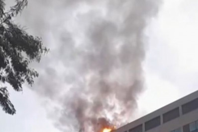 Incêndio atinge prédio do Ministério Público, no Centro