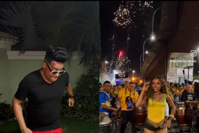 Vídeo: Wander Pires, intérprete da Viradouro, viraliza ao imitar rainhas de bateria